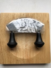 Mezzaluna Wooden Herb Chopper and Cutting Board