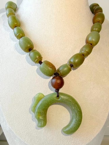 Handmade vintage style jade - style,
