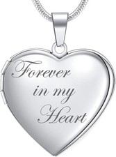 Farfume Locket Necklace For
