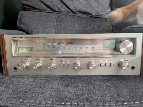 Vintage pioneer 550 stereo - pioneer, sx-550