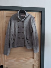 Gharani Strok Womens Jacket Grey Size 16