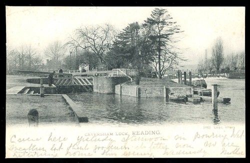 Caversham lock the river - on,