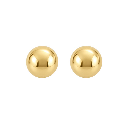 Genuine 9ct gold - plain, ball