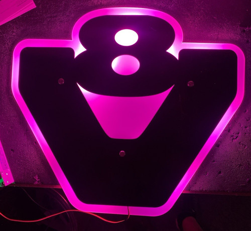Pink led light - pink, truck