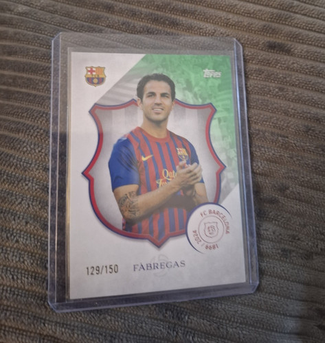 Topps barcelona cesc - fc,