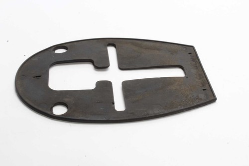 Mounting plate license plate