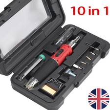 Cordless Auto Ignition Butane Gas Soldering Iron Kit Self Ignite Welding Torch