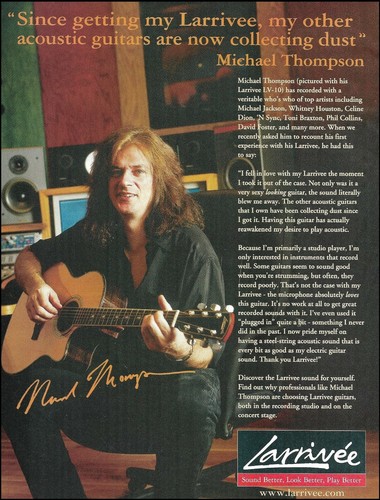 Michael thompson 2001 larrivee - michael,