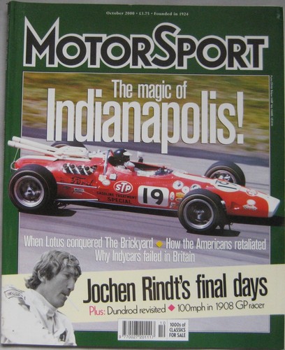 Motor sport magazine october - sport,