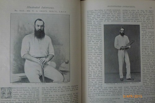 Grace cricket rare old - w,