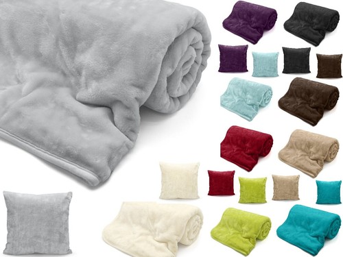 Faux fur mink throw - fur,