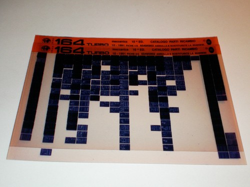 Microfiche spare parts - microfiche,