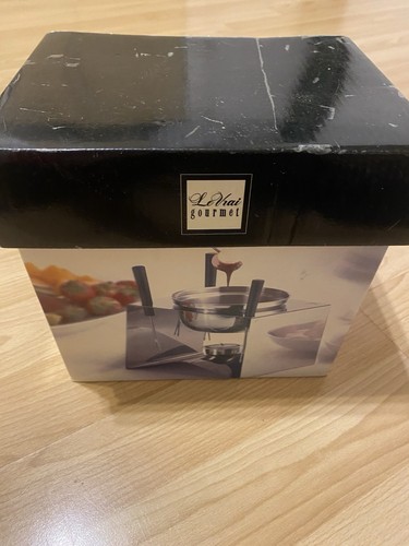 Chocolate fondue set - fondue,