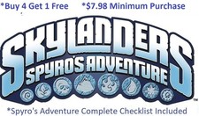 *Buy 4=1Free Skylanders Spyros