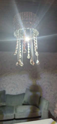 Dolls house crystal ceiling - house,