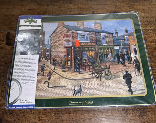 Vintage set placemats by - 4,