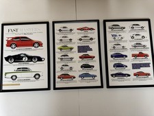New Framed Classic Fast Fords