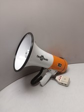 30W Megaphone with Handheld Microphone by Gear4music