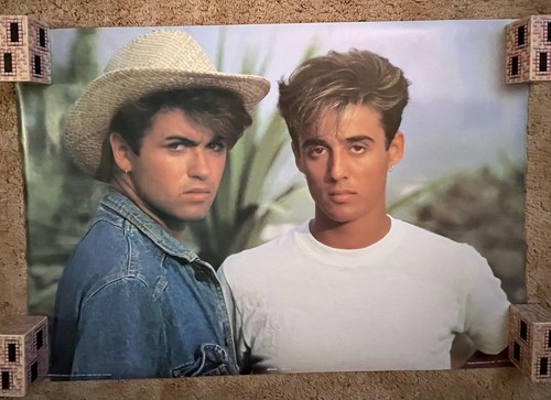 Wham 1983 band poster - band, 24.5x35