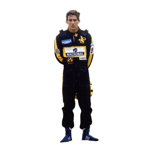 1985 ayrton senna racing - ayrton,