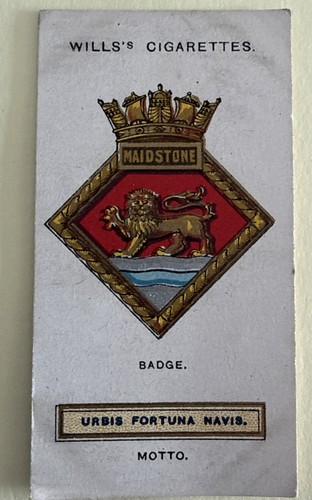 Wills cigarette card ships - cigarette,