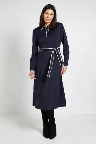 Wallis navy fit - fit, flare