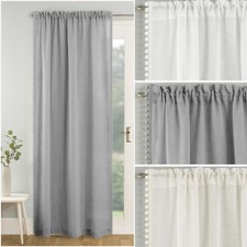 Hawaii Linen Look Voile Panels