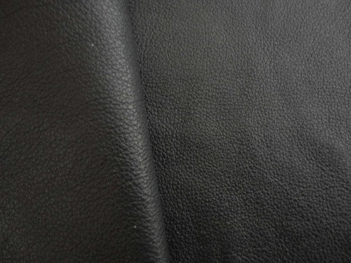 Jet black pigskin leather - jet,