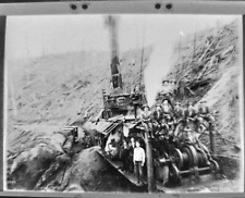 1907 Photo Negative Logging