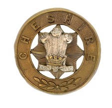 Cheshire Helmet Plate Centre