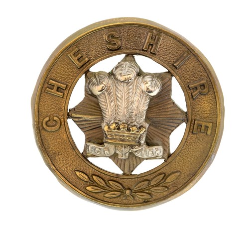 Cheshire helmet plate centre - plate,