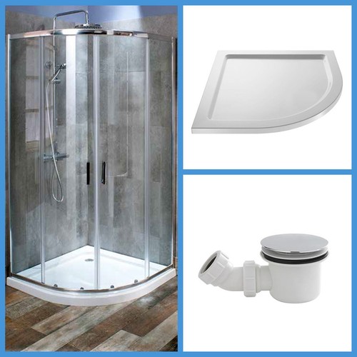 Offset quadrant shower - offset,