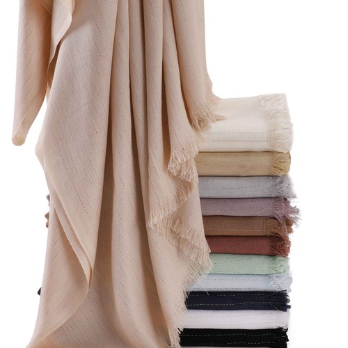 Gold thread rayon hijab scarf - hijab,