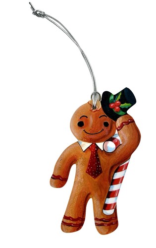 Gingerbread man tree - man,