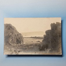 Bude Postcard C1910 Real Photo Cornwall Widemouth Bay By Goodman "Opeway"