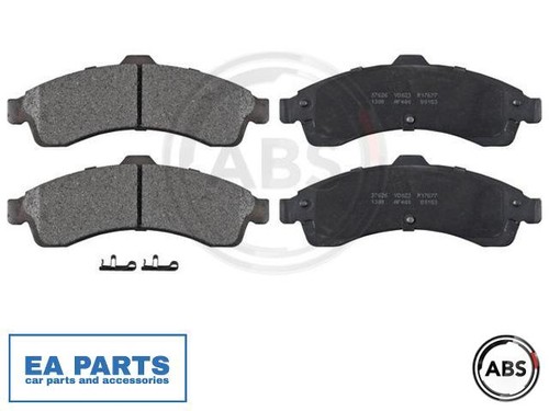 Brake pad set - disc, for