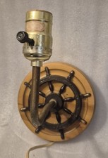 Vintage Nautical Ship Wheel