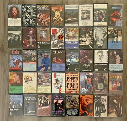 Lot music cassette tapes - 40,