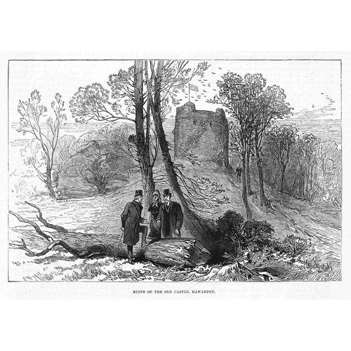 Hawarden castle ruins the - castle,