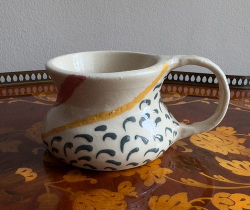 Vintage hand thrown - , and