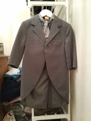 Grey morning suit piece - morning, 3