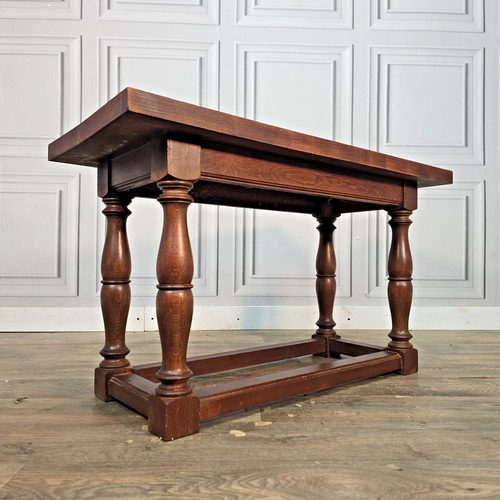 Vintage oak coffee table - oak,