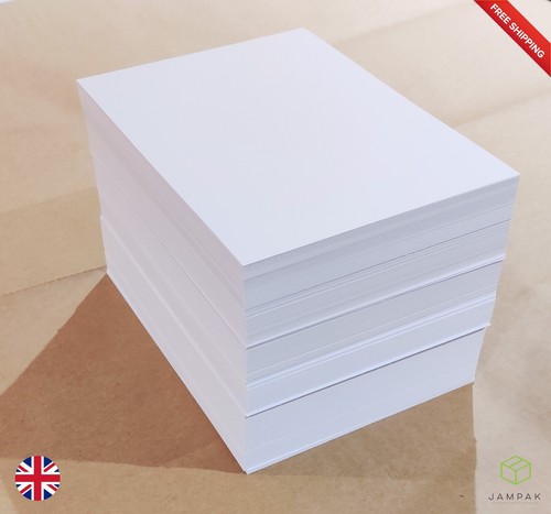 Smooth white craft card 350gsm - craft,