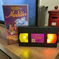 Disney and Marvel LED VHS Video Tape Lamp Birthday Xmas Gift Retro Novelty Light