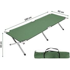 Heavy Duty Folding Camping Camp Bed Light Aluminium Steel Legs RRP £31.99