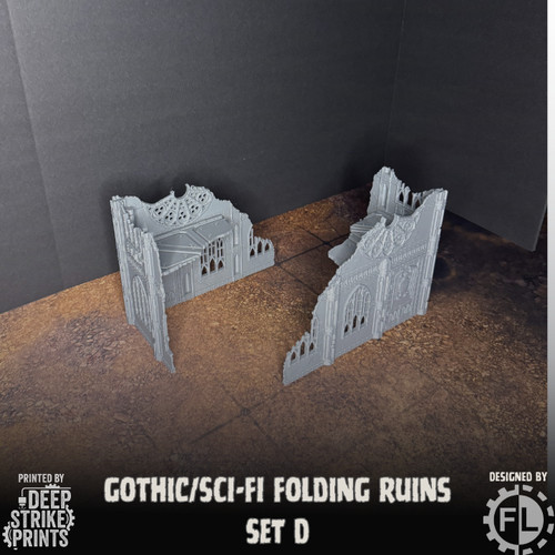 Gothic sci foldable - foldable, ruins