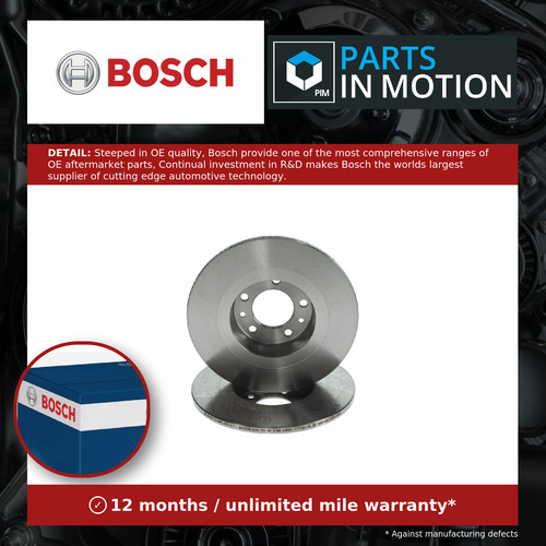 Brake discs pair vented - 2x,