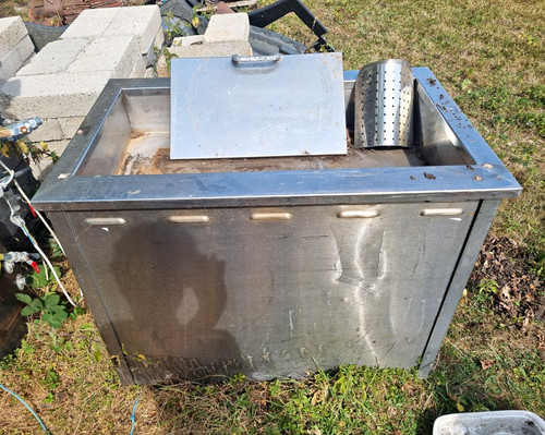 Gas bain marie - gas, stainless