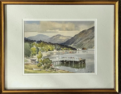 John spence framed - spence, signed