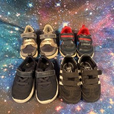 Toddler Shoe Bundle sizes 4/5 Clarks X2 First Shoes Adidas Walkmates